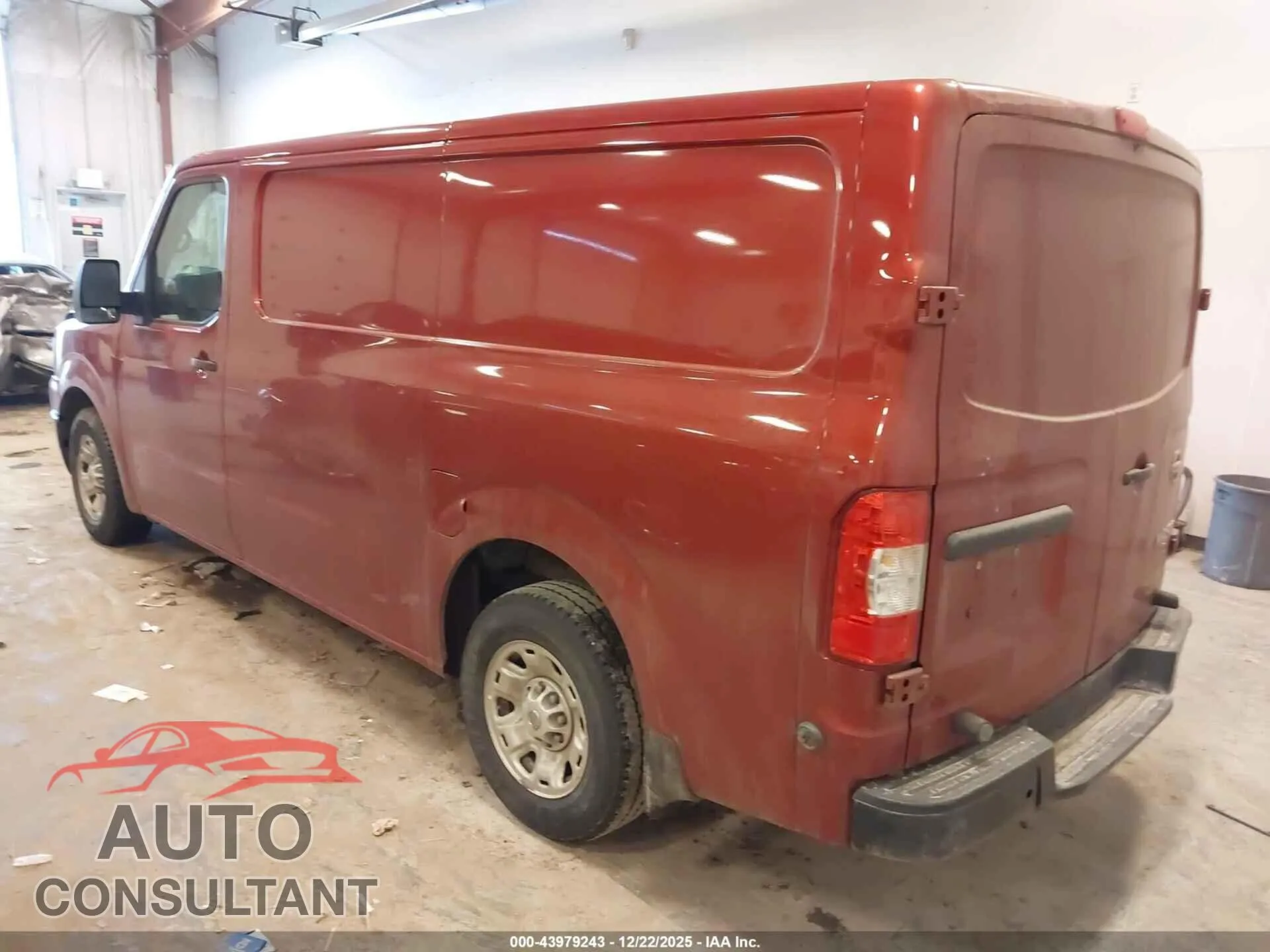 2019 NISSAN NV CARGO NV2500 HD Damaged VIN 1N6BF0KY7KN801571 – side profile