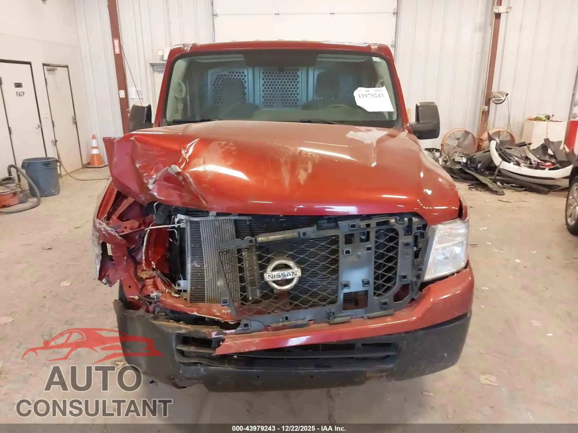 2019 NISSAN NV CARGO NV2500 HD Damaged VIN 1N6BF0KY7KN801571 – photo 12