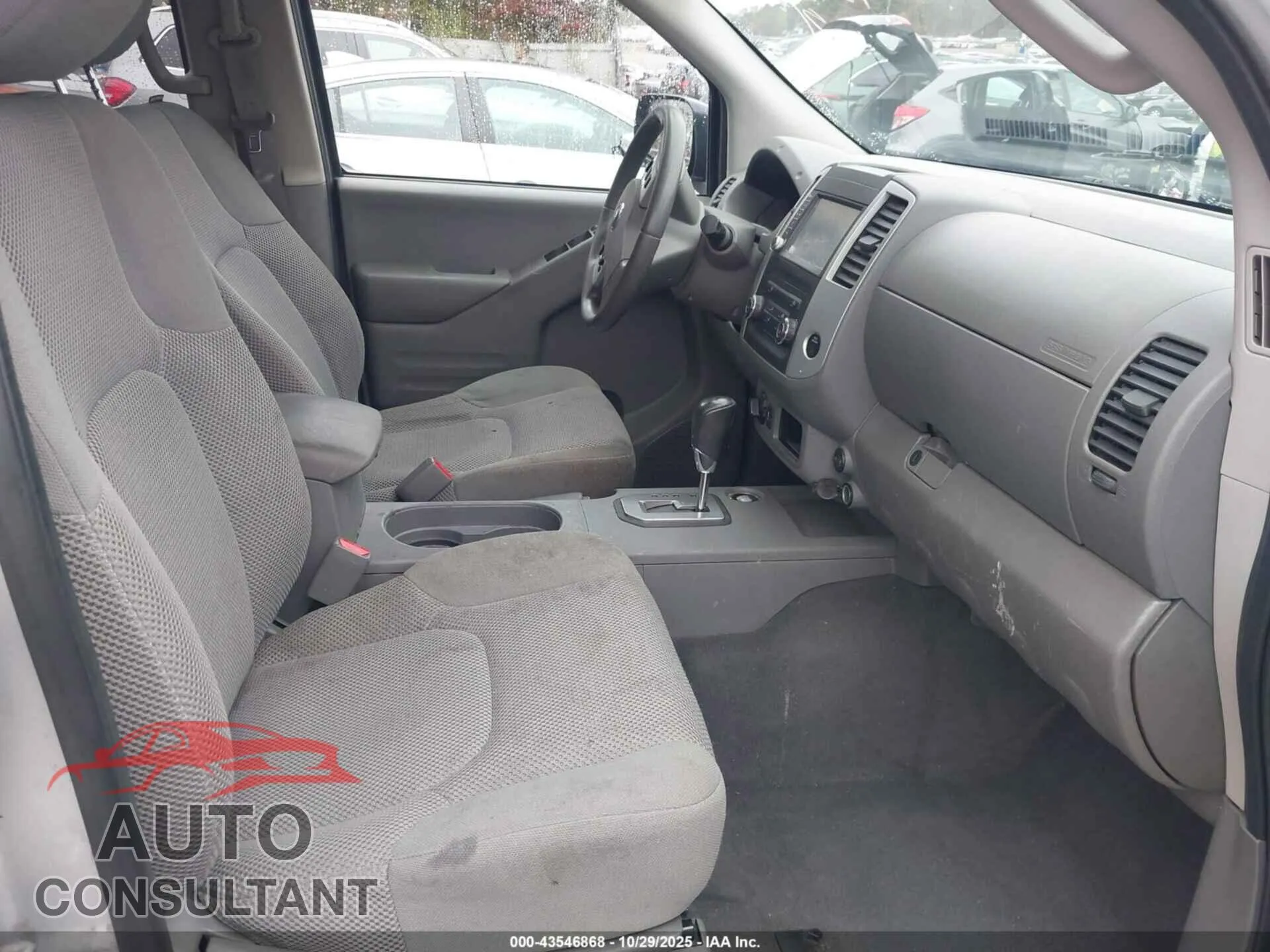 2021 NISSAN FRONTIER Damaged VIN 1N6ED0EB7MN719529 – interior seats