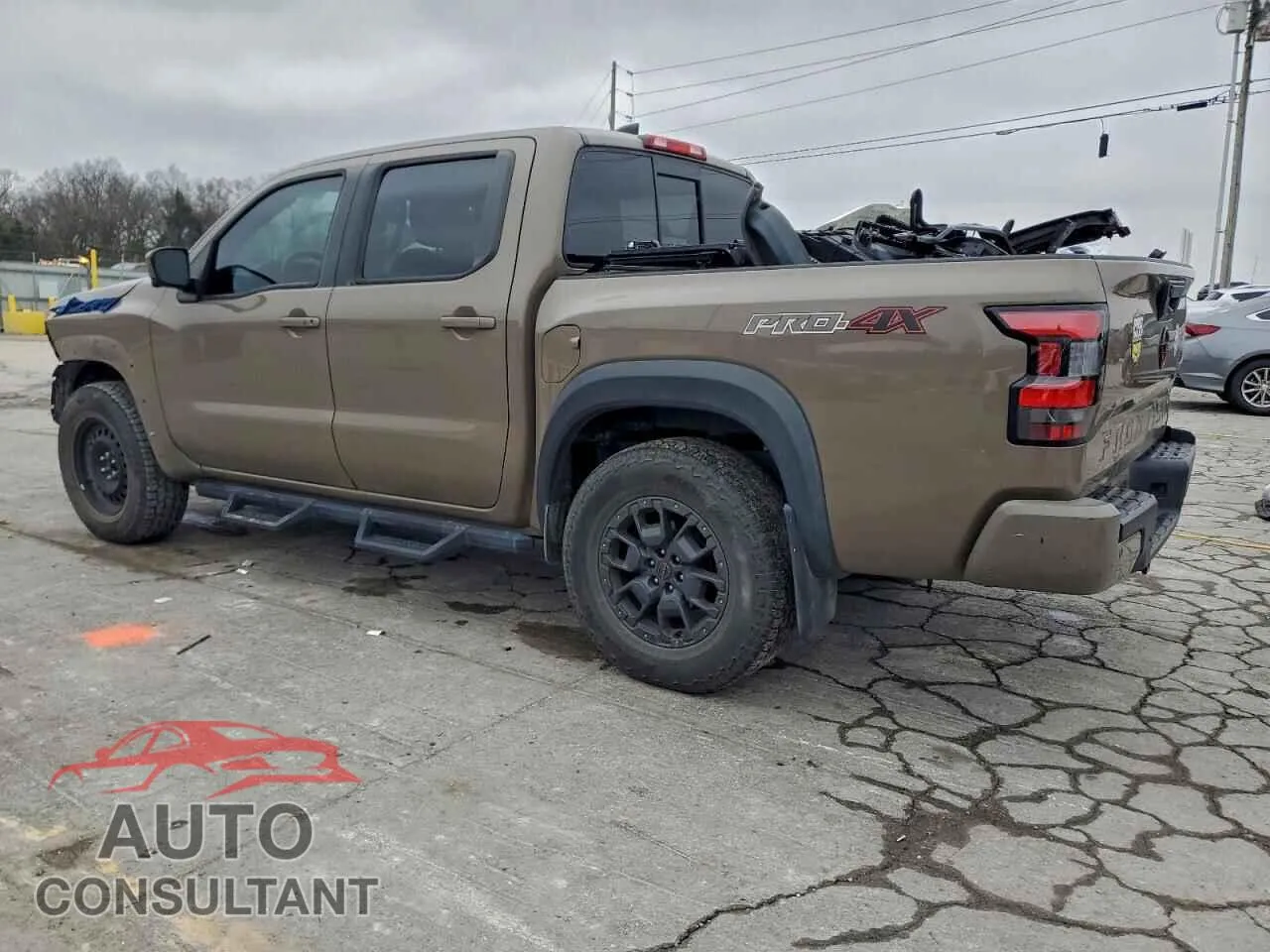 2022 NISSAN FRONTIER Damaged VIN 1N6ED1EK0NN637827 – rear exterior