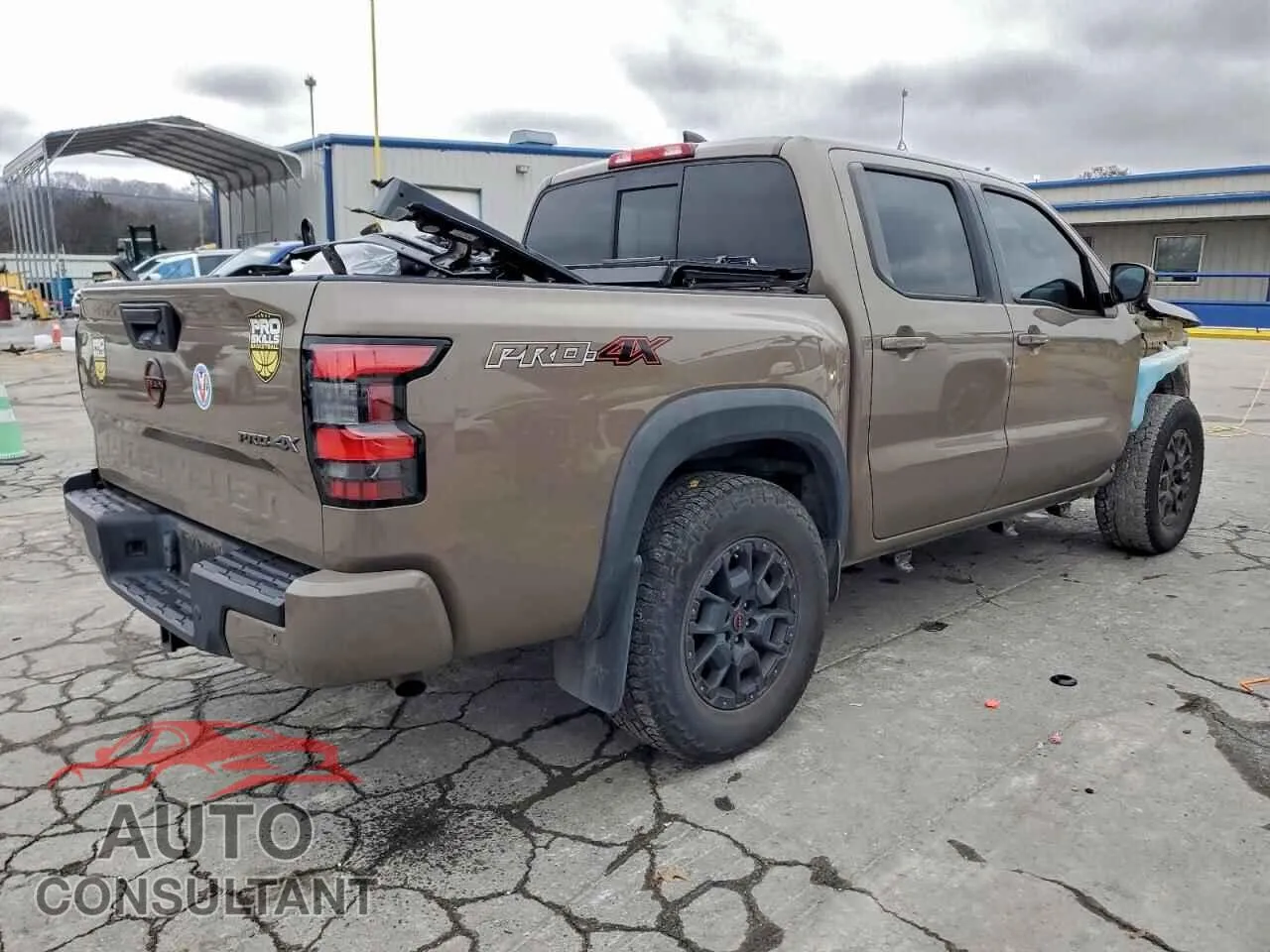 2022 NISSAN FRONTIER Damaged VIN 1N6ED1EK0NN637827 – side profile