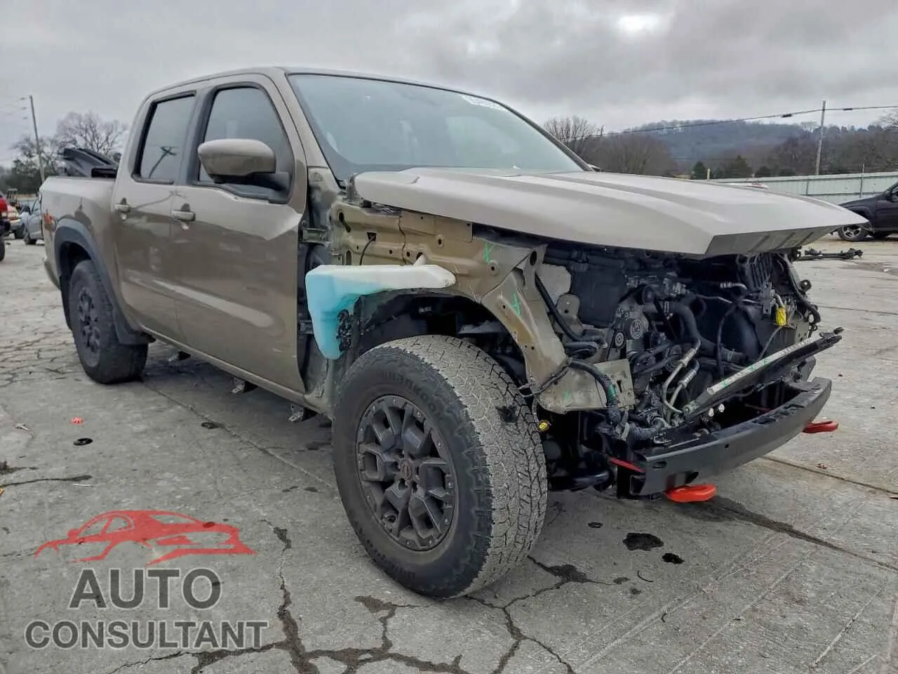 2022 NISSAN FRONTIER Damaged VIN 1N6ED1EK0NN637827 – dashboard