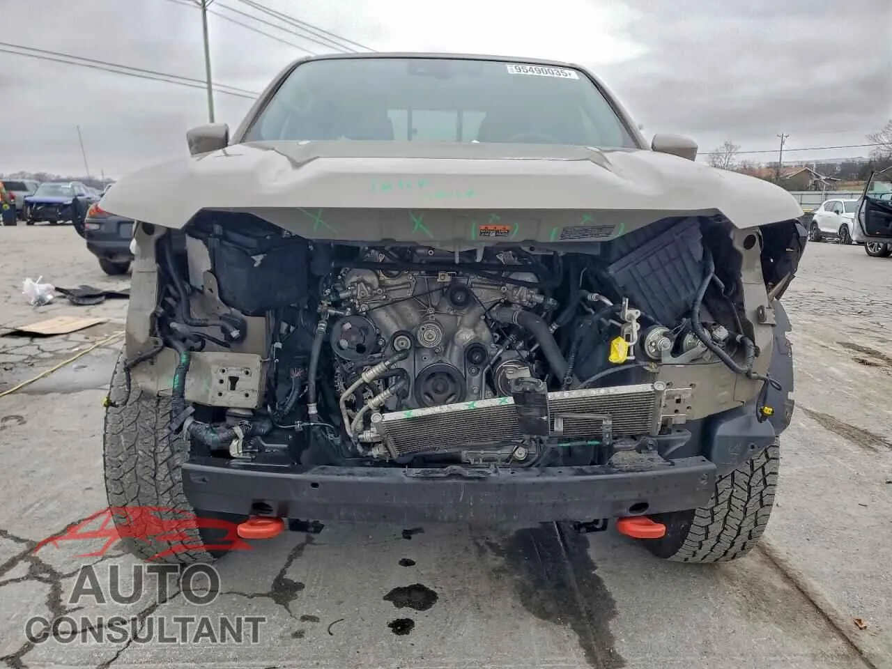 2022 NISSAN FRONTIER Damaged VIN 1N6ED1EK0NN637827 – interior seats