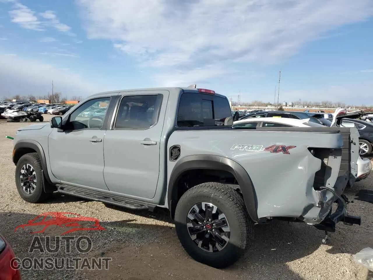 2023 NISSAN FRONTIER Damaged VIN 1N6ED1EK1PN635071 – rear exterior