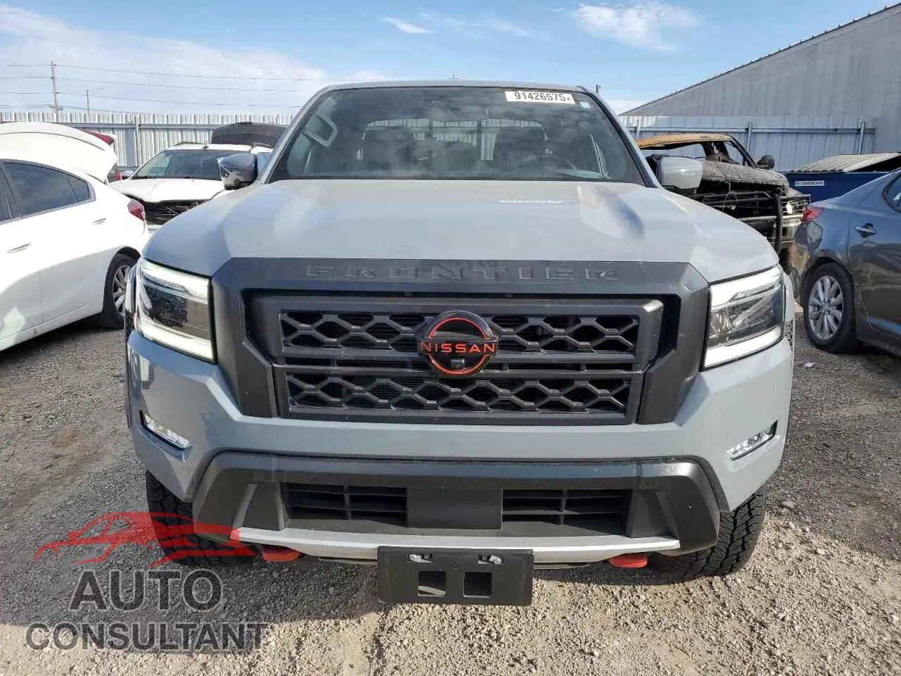 2023 NISSAN FRONTIER Damaged VIN 1N6ED1EK1PN635071 – interior seats