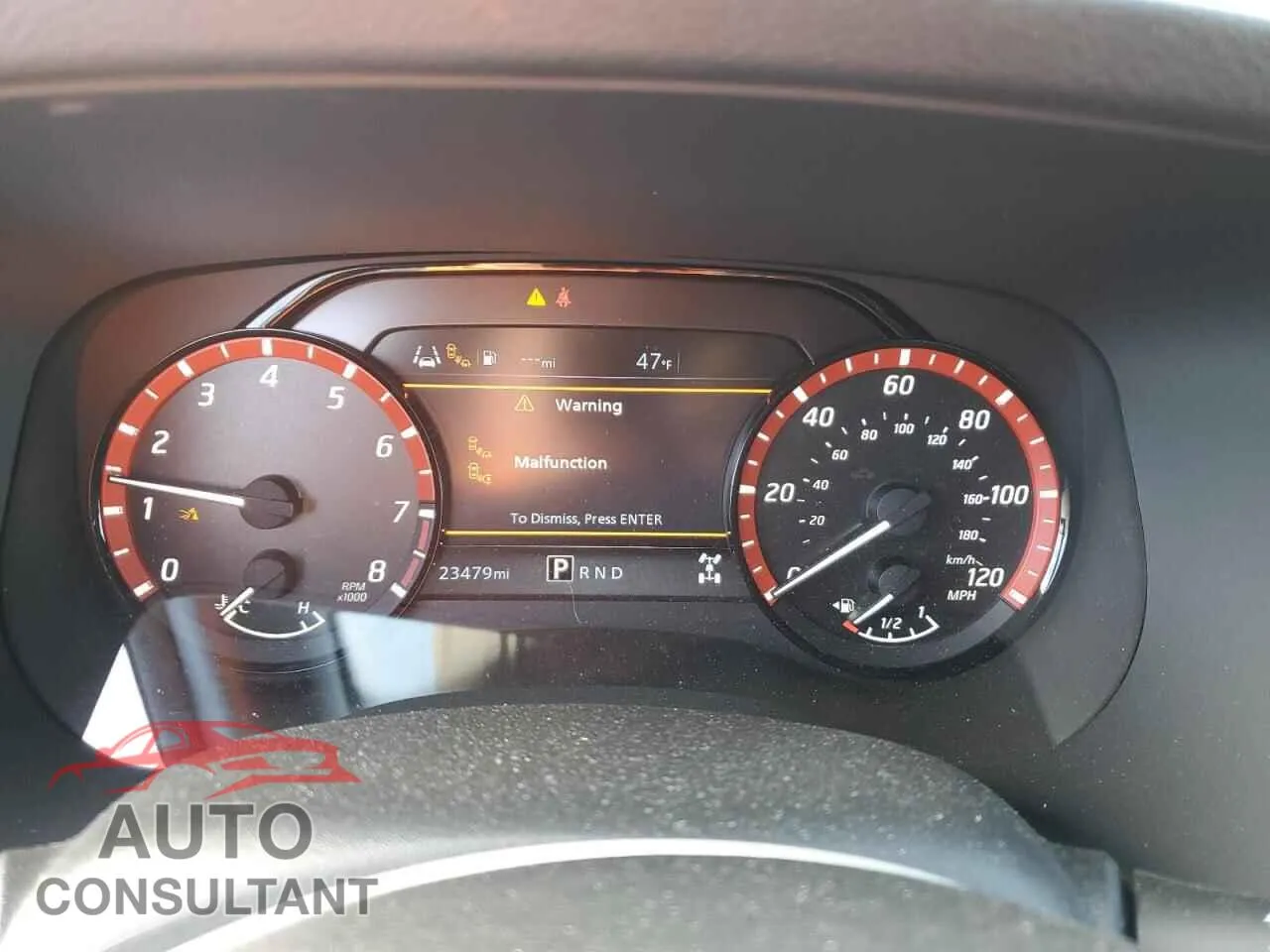 2023 NISSAN FRONTIER Damaged VIN 1N6ED1EK1PN635071 – trunk area