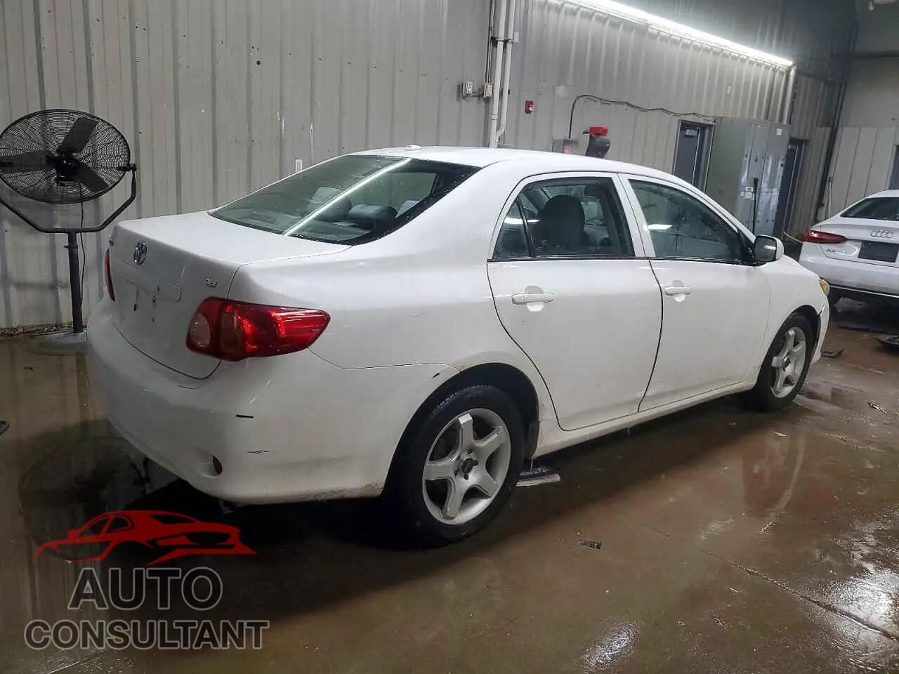 2010 TOYOTA COROLLA Damaged VIN 1NXBU4EE7AZ345959 – side profile