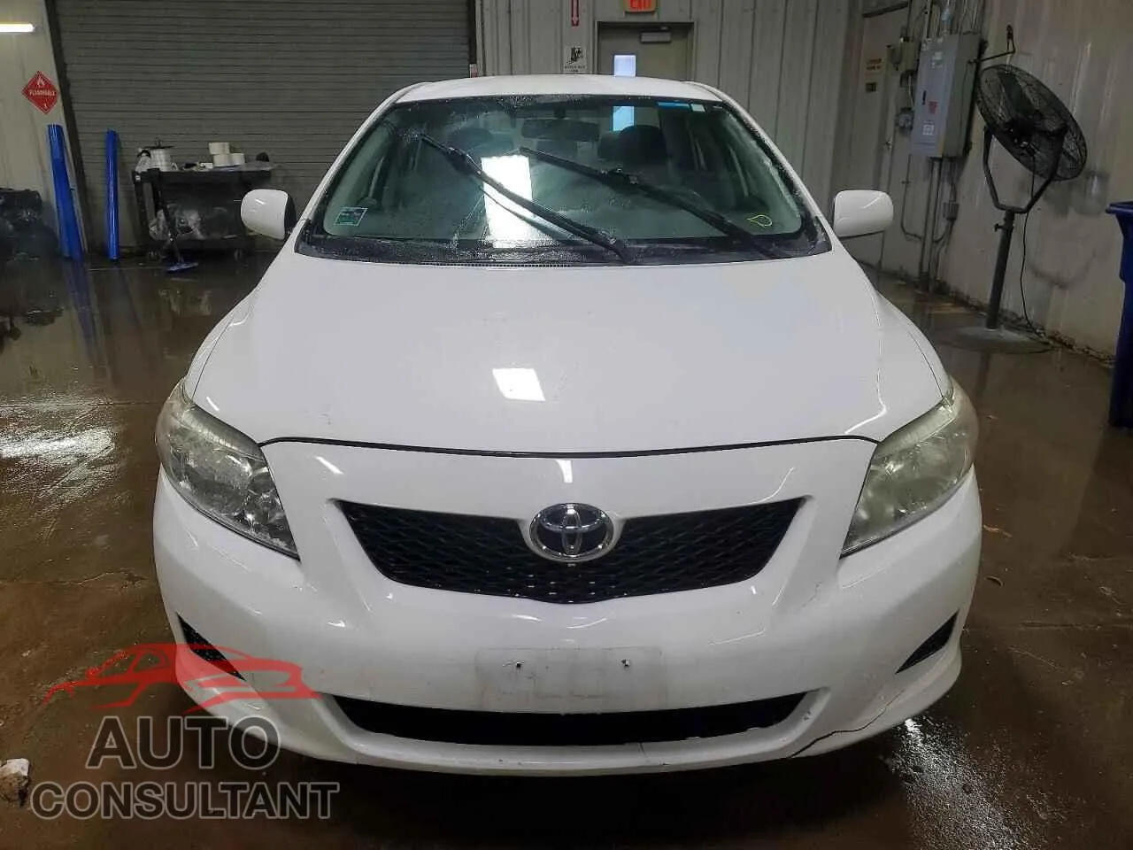 2010 TOYOTA COROLLA Damaged VIN 1NXBU4EE7AZ345959 – interior seats