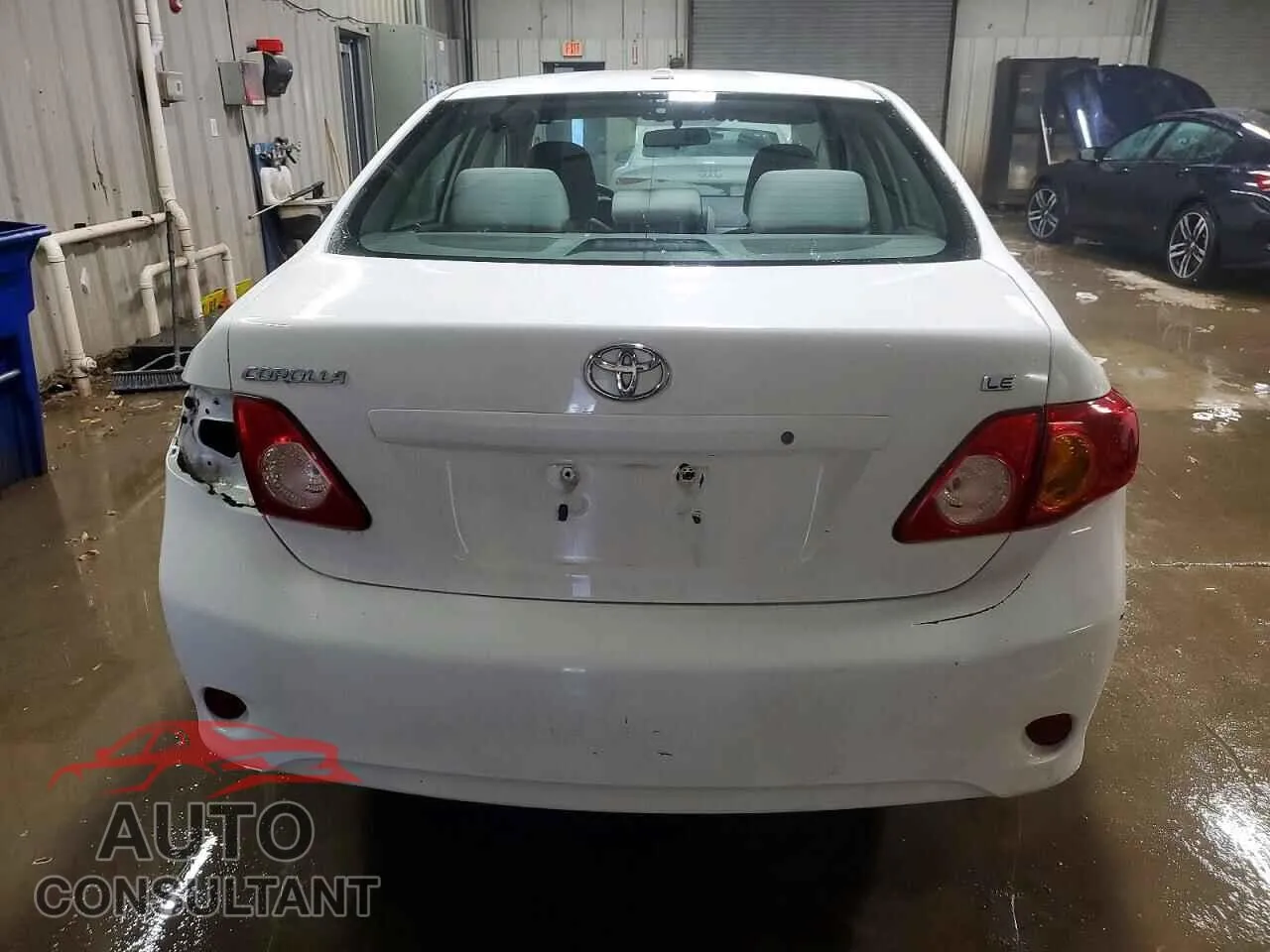 2010 TOYOTA COROLLA Damaged VIN 1NXBU4EE7AZ345959 – engine bay