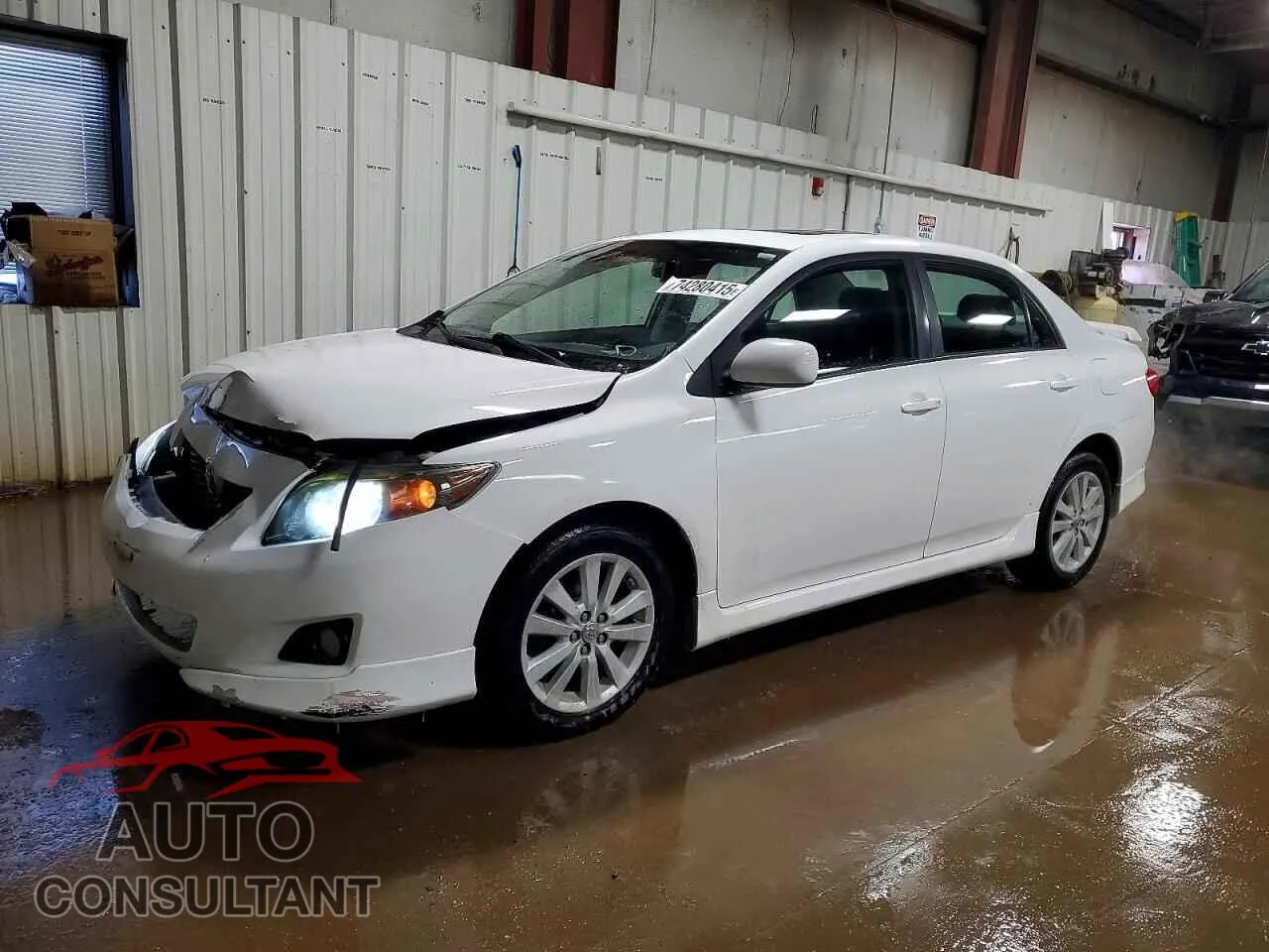 2010 TOYOTA COROLLA VIN 1NXBU4EE8AZ373527