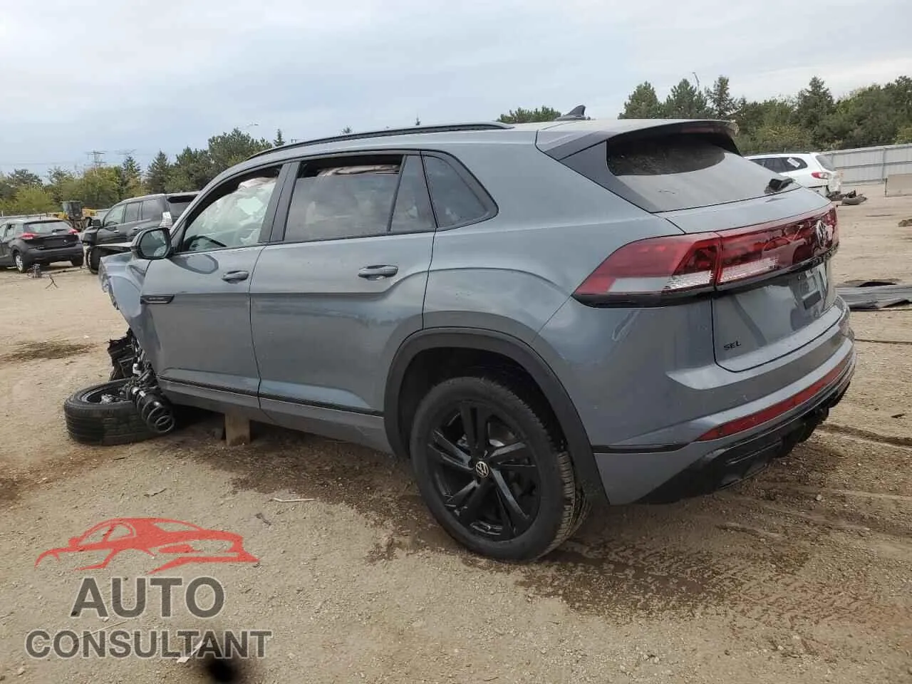 2025 VOLKSWAGEN ATLAS Damaged VIN 1V2AE2CA7SC213596 – rear exterior
