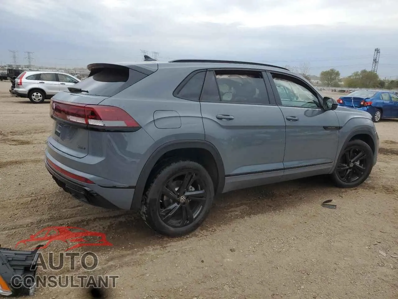 2025 VOLKSWAGEN ATLAS Damaged VIN 1V2AE2CA7SC213596 – side profile