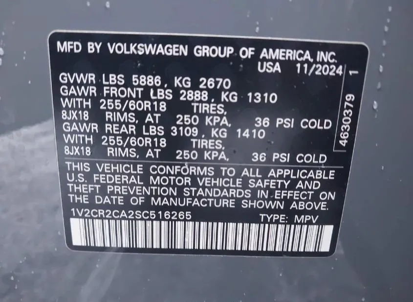 2025 VOLKSWAGEN Atlas Used VIN 1V2CR2CA2SC516265 – photo 15