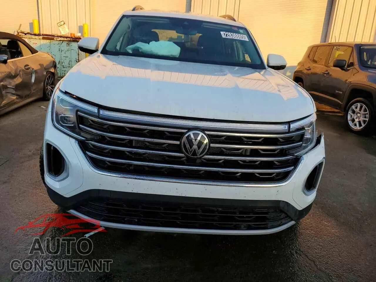 2024 VOLKSWAGEN ATLAS Damaged VIN 1V2HR2CA9RC532432 – interior seats