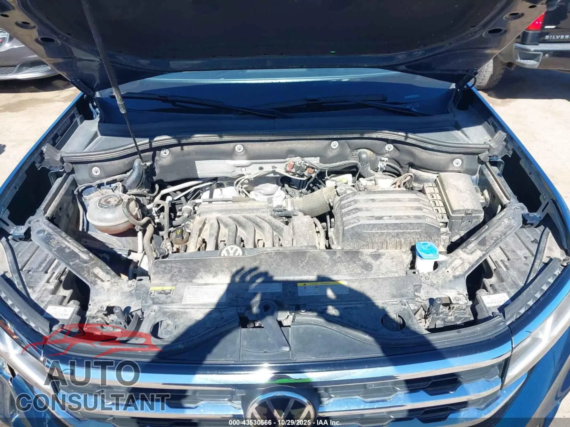 2021 VOLKSWAGEN ATLAS CROSS SPORT Damaged VIN 1V2JE2CA8MC222374 – odometer reading