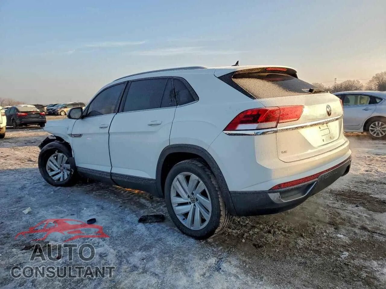 2021 VOLKSWAGEN ATLAS Damaged VIN 1V2KC2CA7MC235448 – rear exterior