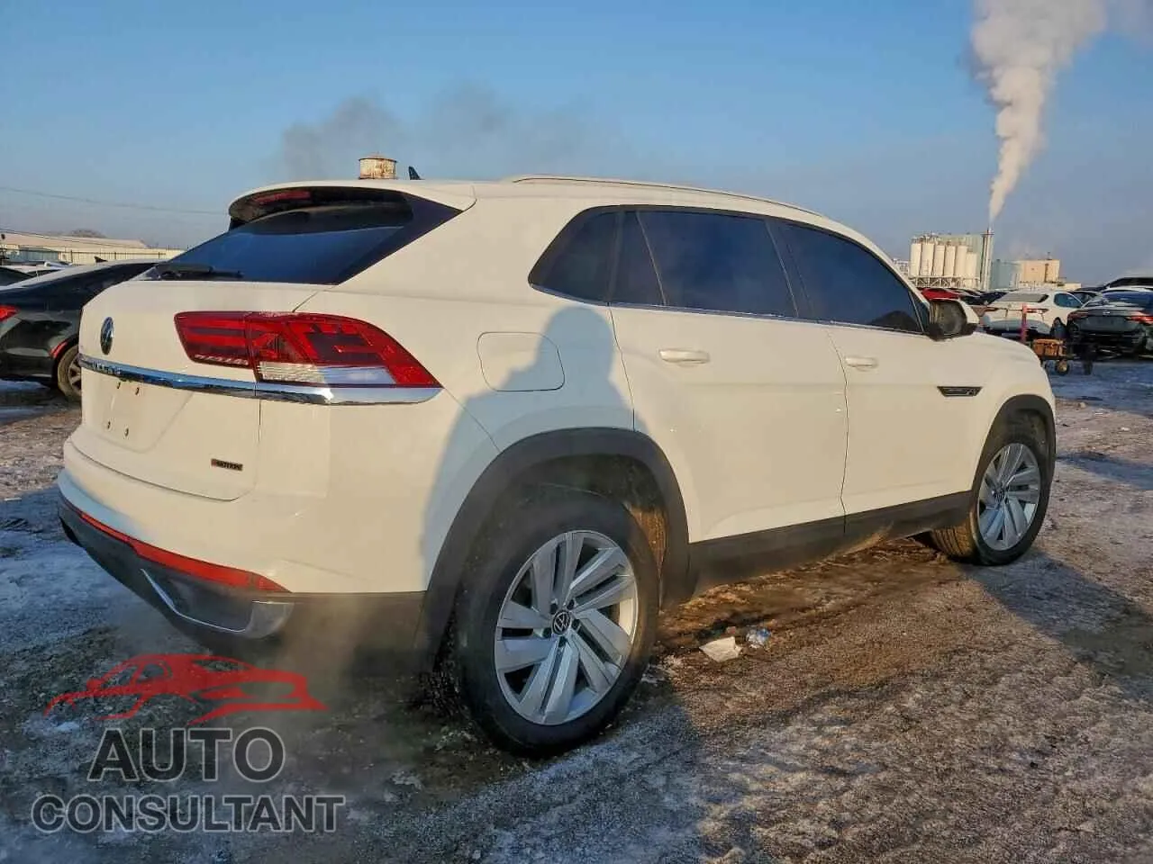 2021 VOLKSWAGEN ATLAS Damaged VIN 1V2KC2CA7MC235448 – side profile