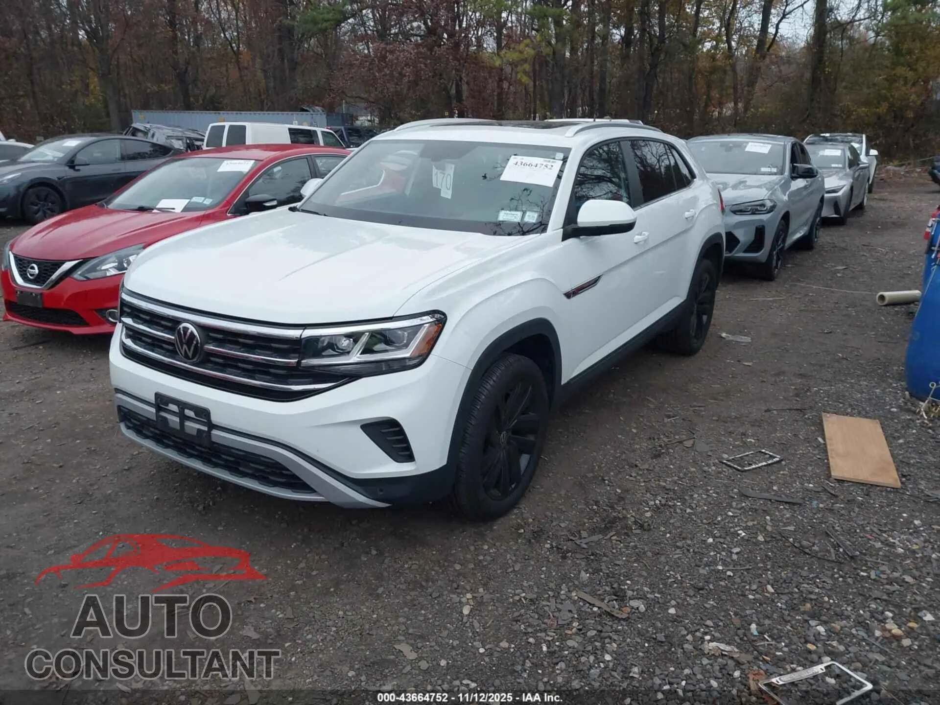 2023 VOLKSWAGEN ATLAS CROSS SPORT Damaged VIN 1V2KE2CA7PC226263 – rear exterior