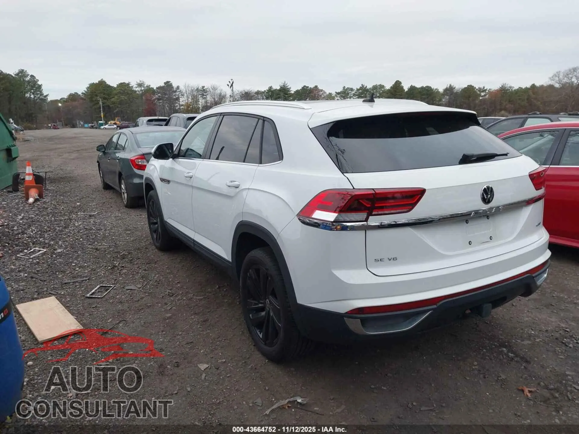 2023 VOLKSWAGEN ATLAS CROSS SPORT Damaged VIN 1V2KE2CA7PC226263 – side profile
