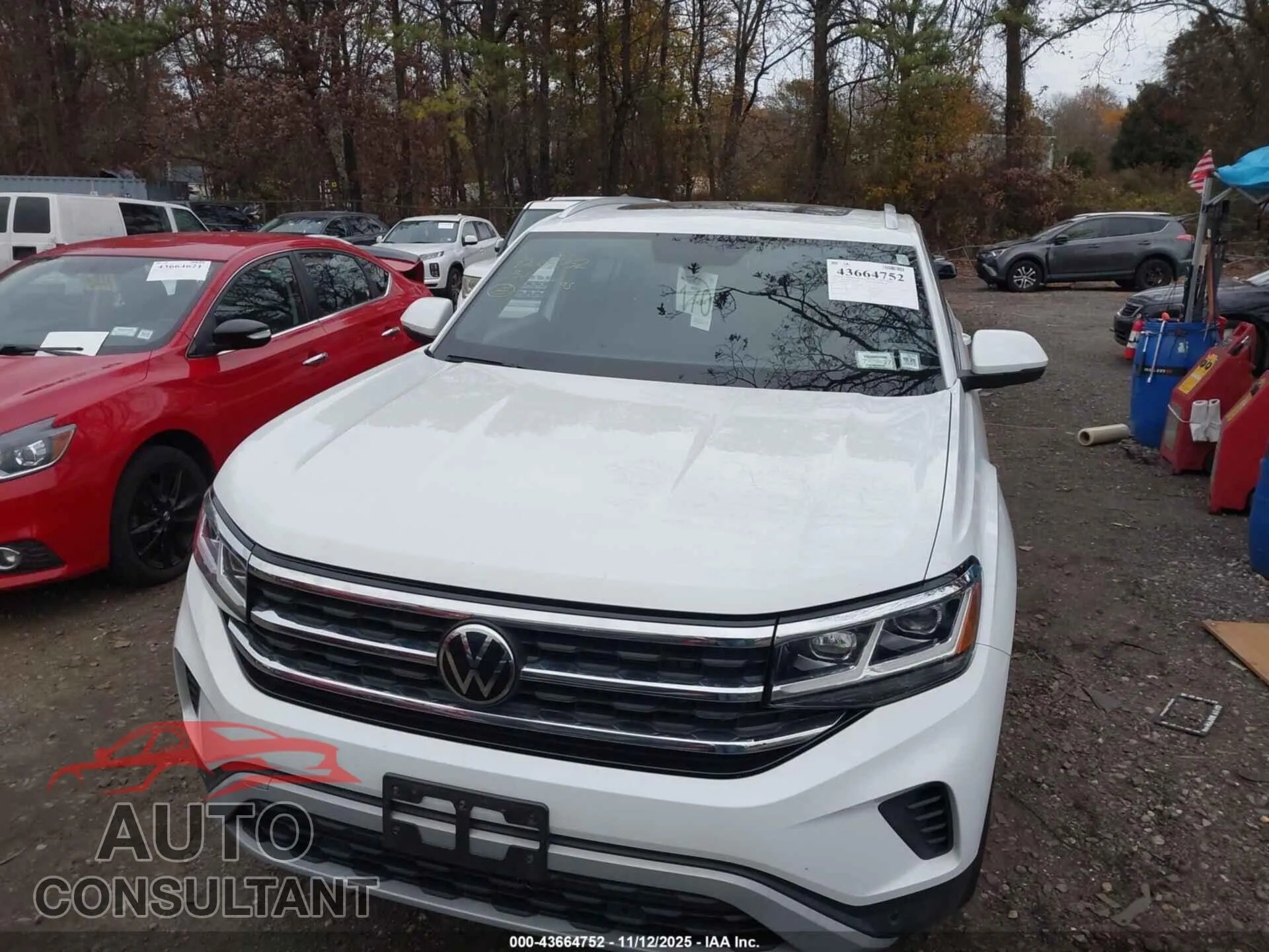 2023 VOLKSWAGEN ATLAS CROSS SPORT Damaged VIN 1V2KE2CA7PC226263 – engine bay