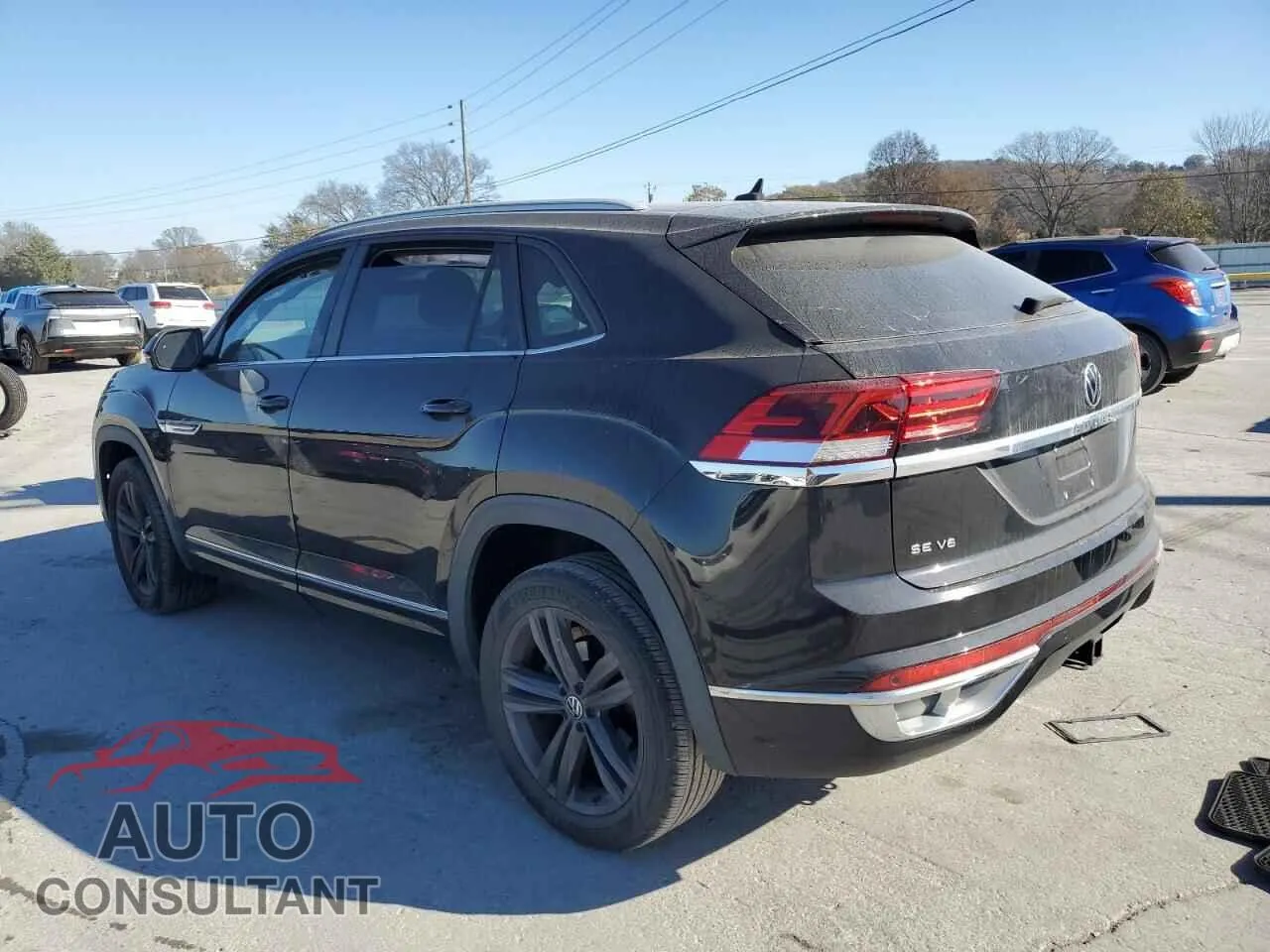 2021 VOLKSWAGEN ATLAS Damaged VIN 1V2PE2CA7MC213823 – rear exterior