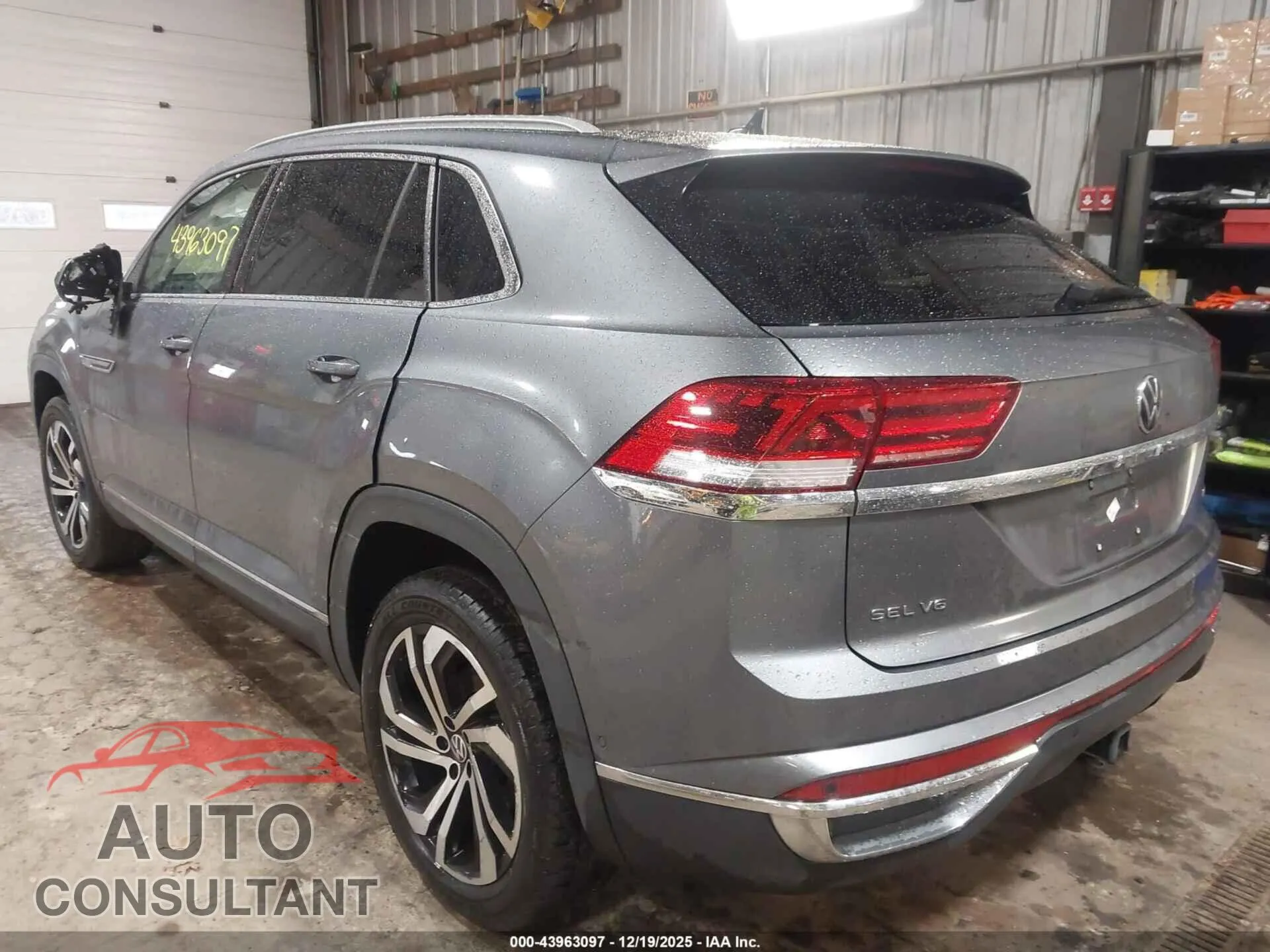 2021 VOLKSWAGEN ATLAS CROSS SPORT Damaged VIN 1V2TE2CA1MC202556 – side profile