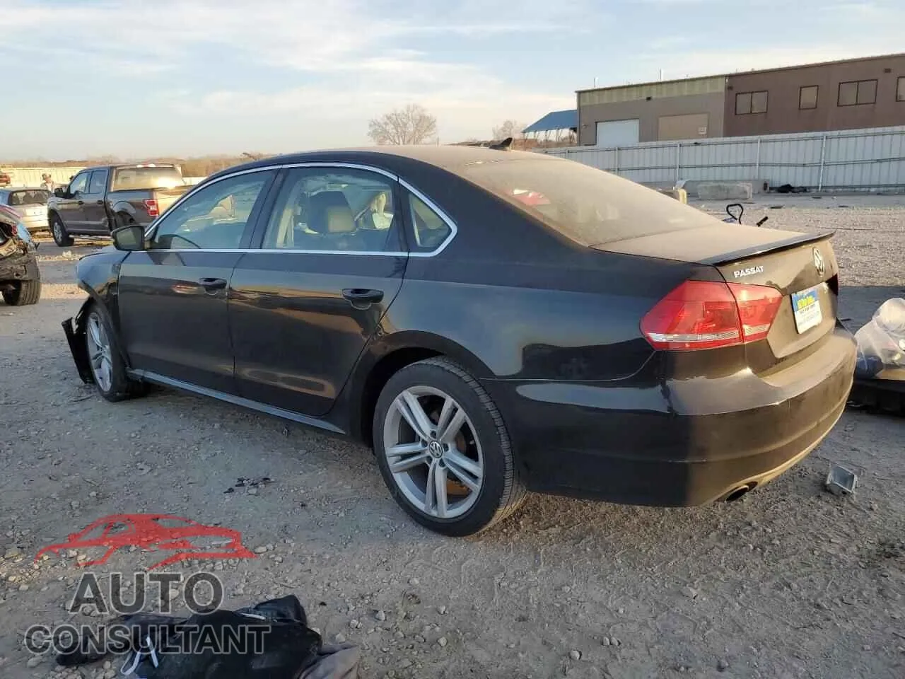 2014 VOLKSWAGEN PASSAT Damaged VIN 1VWBS7A38EC063533 – rear exterior