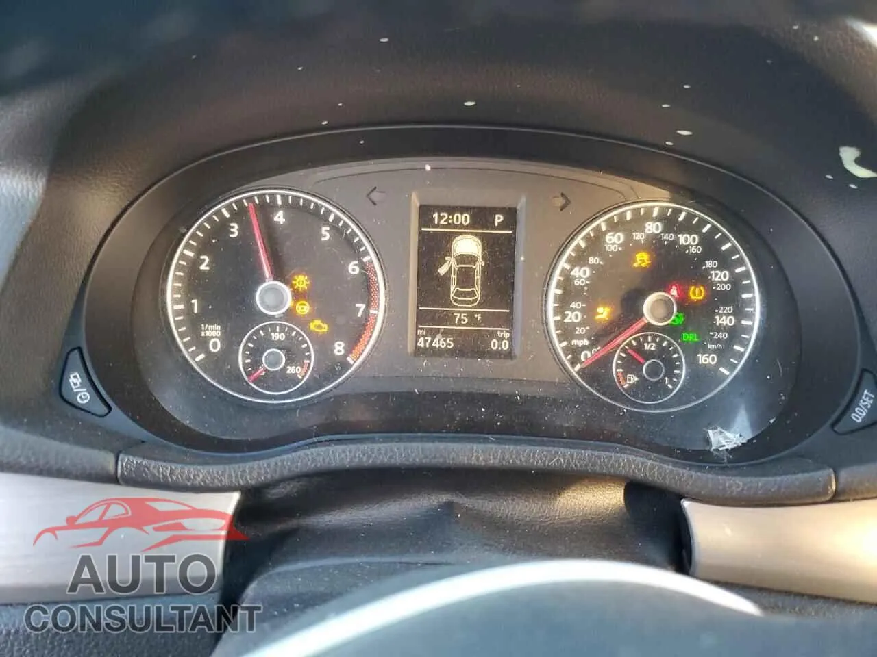 2014 VOLKSWAGEN PASSAT Damaged VIN 1VWBS7A38EC063533 – trunk area