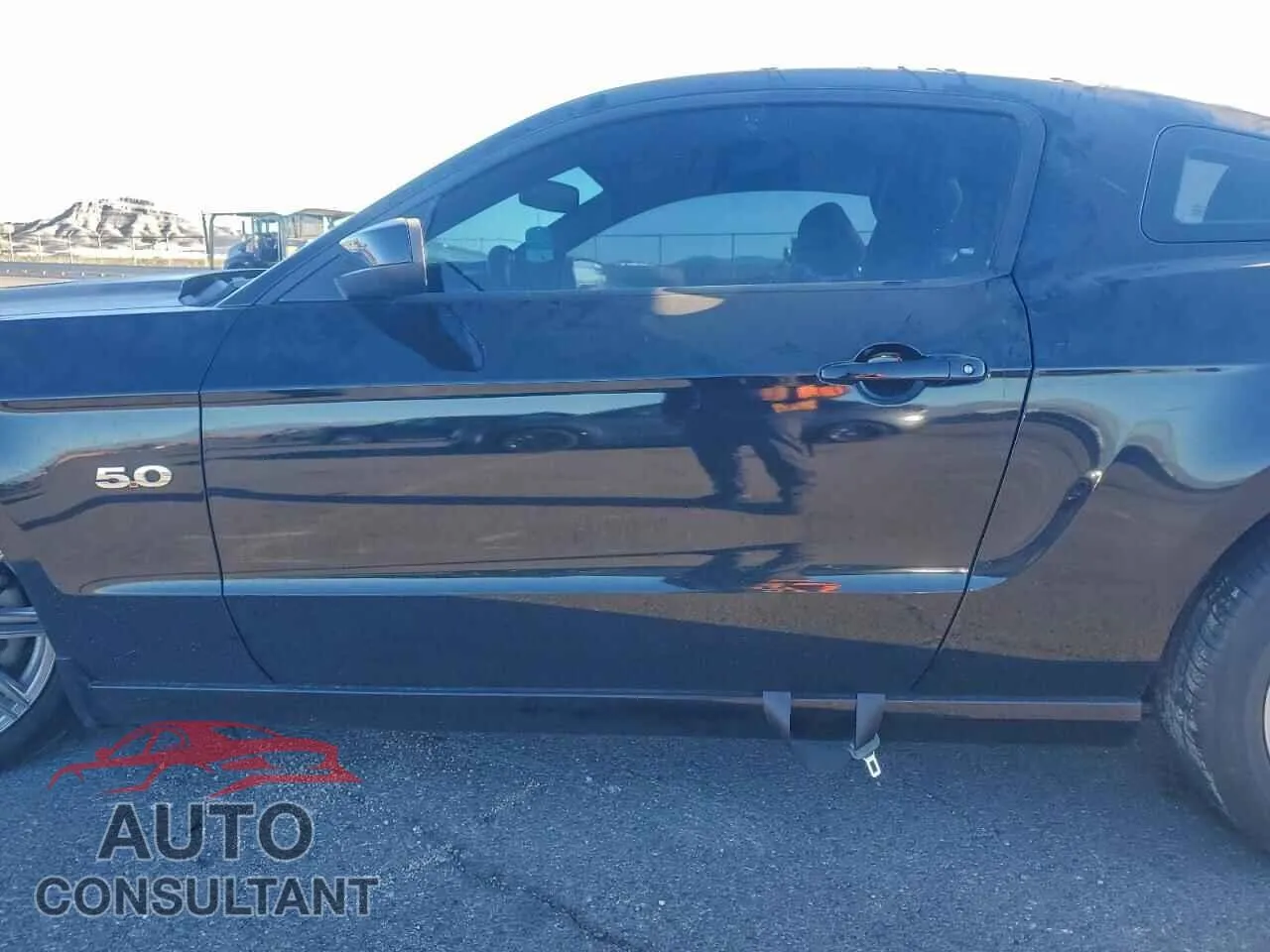 2014 FORD MUSTANG Damaged VIN 1ZVBP8CF8E5299652 – exterior detail