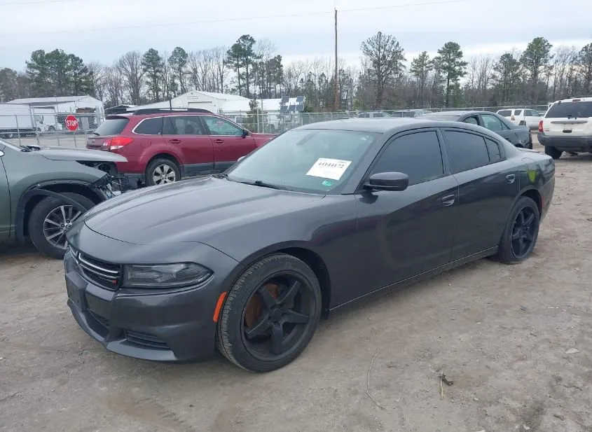 2015 DODGE Charger Used VIN 2C3CDXBG7FH856697 – engine bay