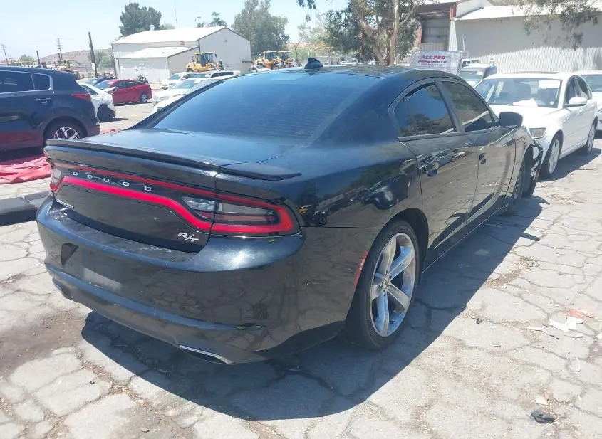 2017 DODGE Charger Damaged VIN 2C3CDXCT1HH563389 – rear exterior 2017 DODGE Charger Damaged VIN 2C3CDXCT1HH563389 – rear exterior