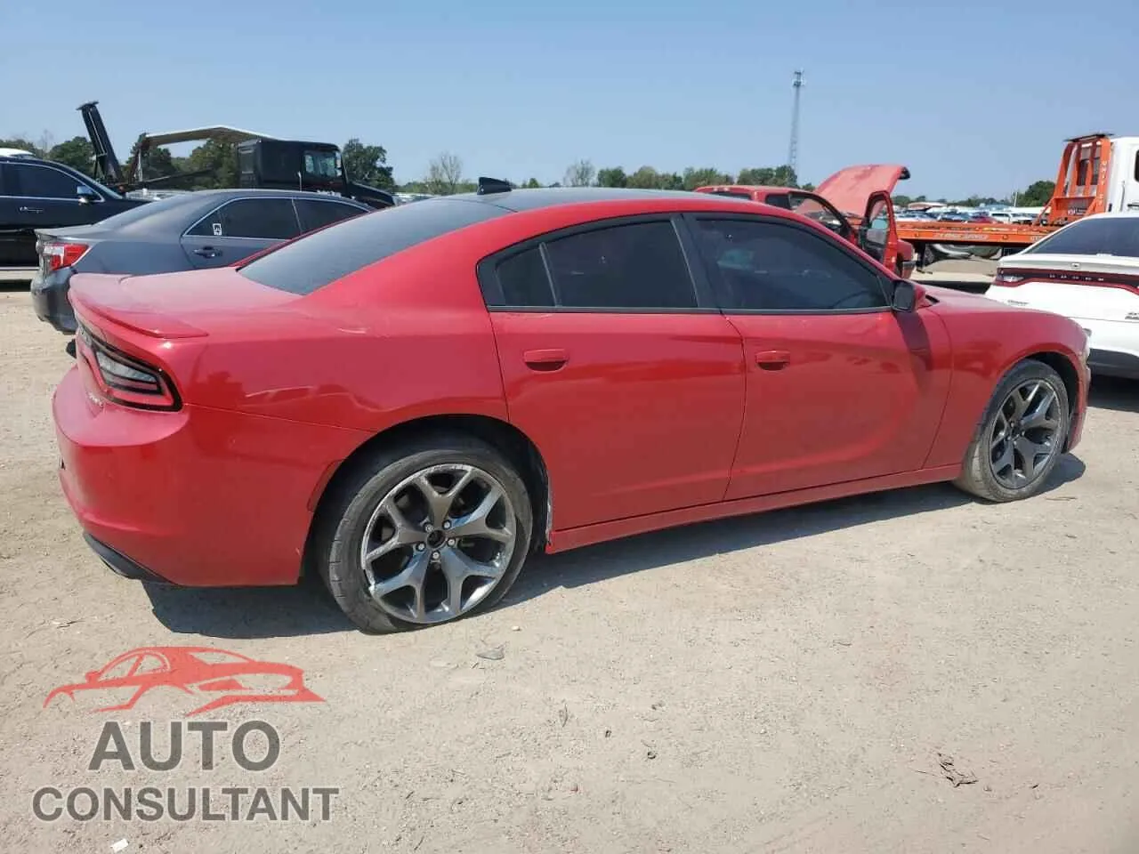 2015 DODGE CHARGER Damaged VIN 2C3CDXHG9FH852335 – side profile