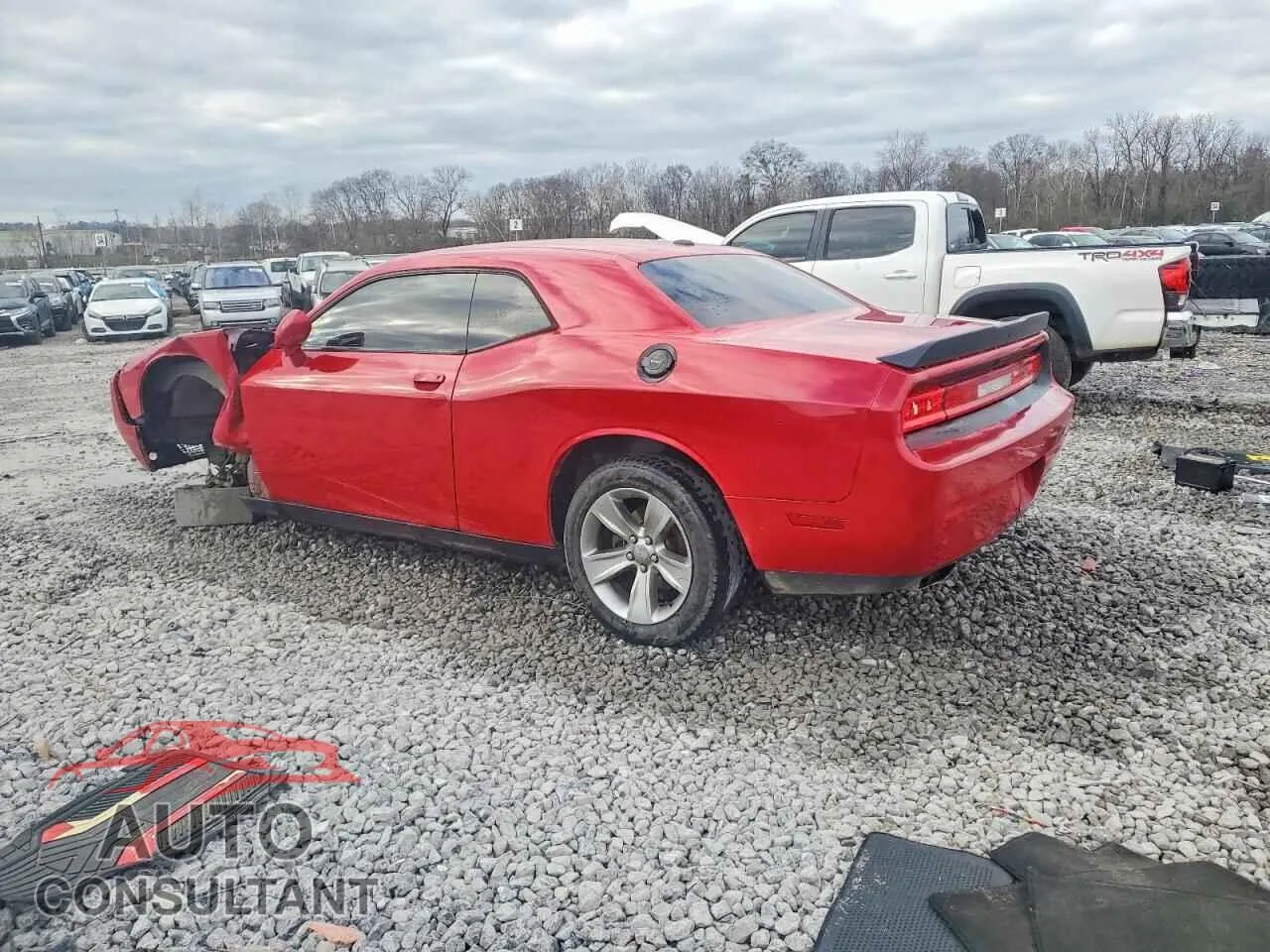 2012 DODGE CHALLENGER Damaged VIN 2C3CDYAG0CH173954 – rear exterior