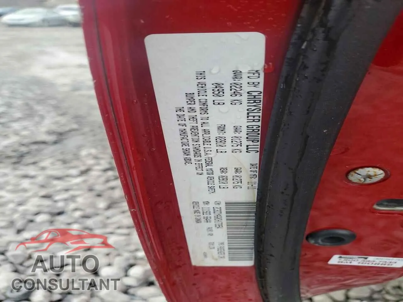 2012 DODGE CHALLENGER Damaged VIN 2C3CDYAG0CH173954 – photo 12