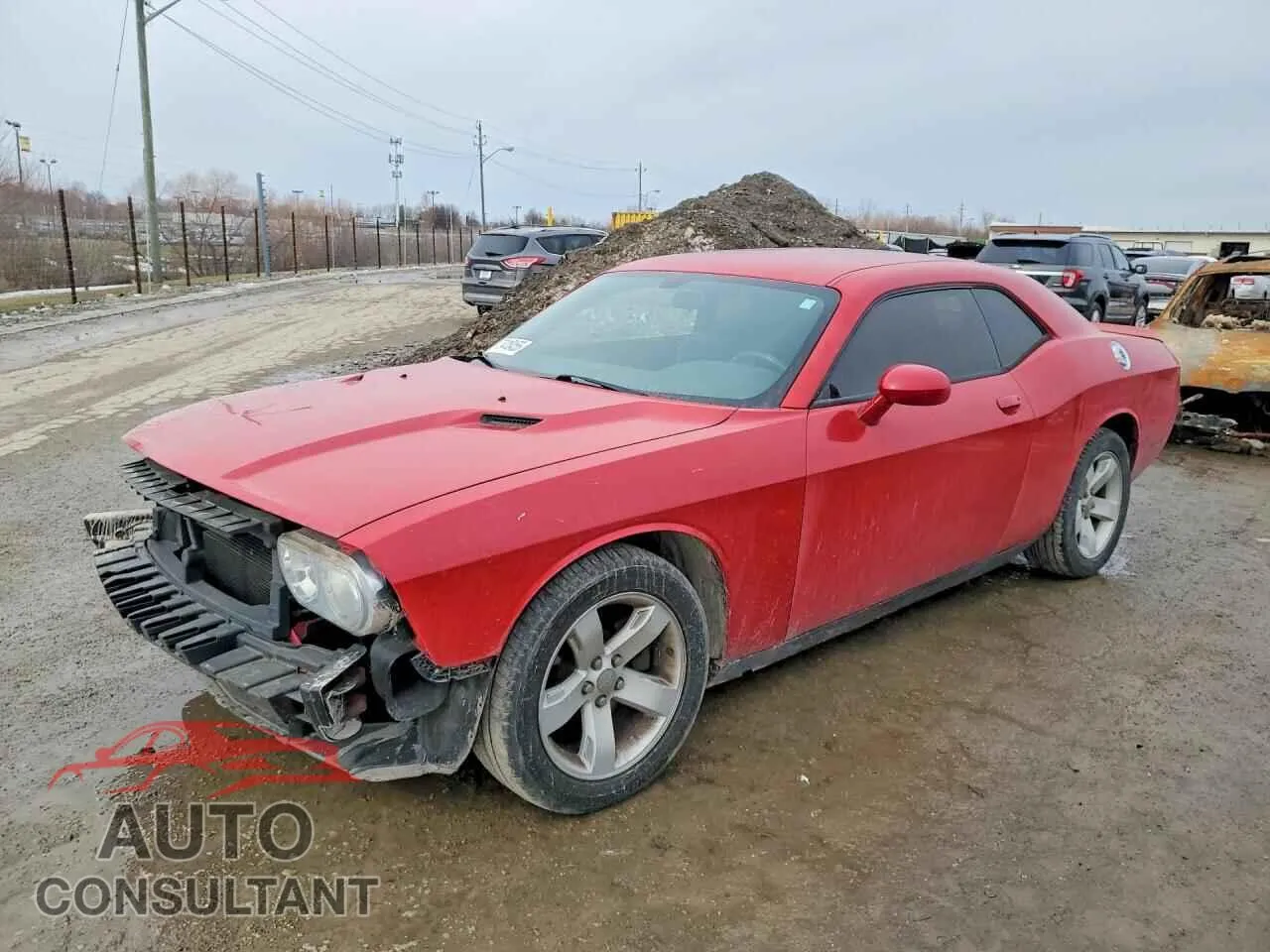 2012 DODGE CHALLENGER VIN 2C3CDYAG8CH294683