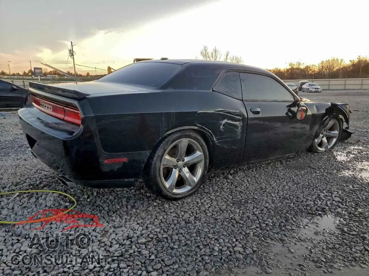 2012 DODGE CHALLENGER Damaged VIN 2C3CDYBT3CH109760 – side profile