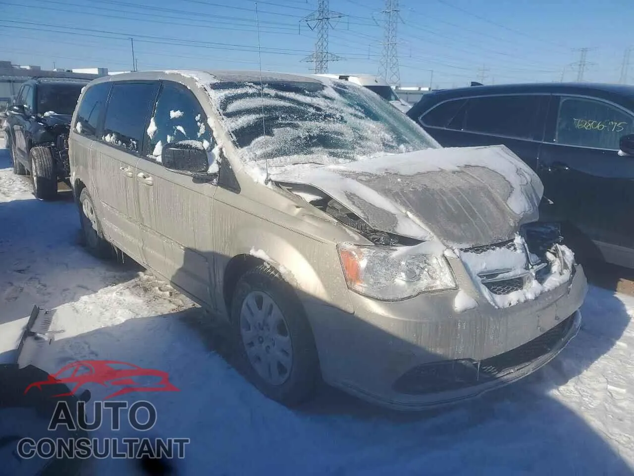 2014 DODGE CARAVAN Damaged VIN 2C4RDGBG5ER354799 – dashboard