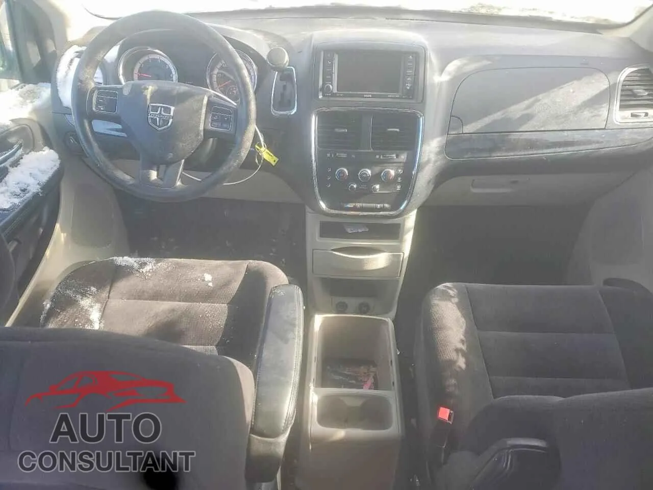 2014 DODGE CARAVAN Damaged VIN 2C4RDGBG5ER354799 – undercarriage