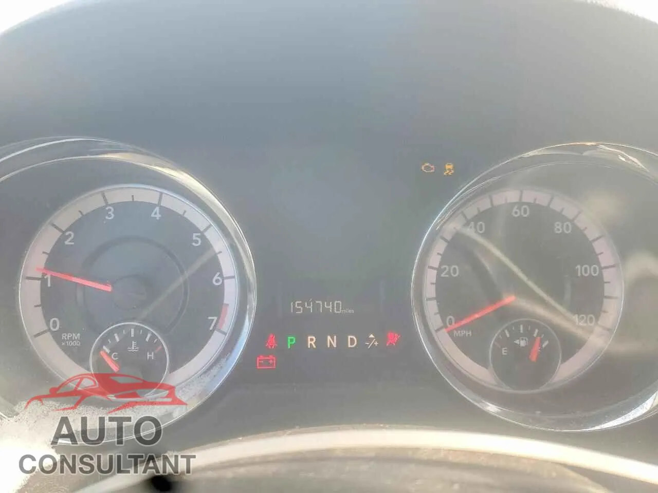 2014 DODGE CARAVAN Damaged VIN 2C4RDGBG5ER354799 – trunk area