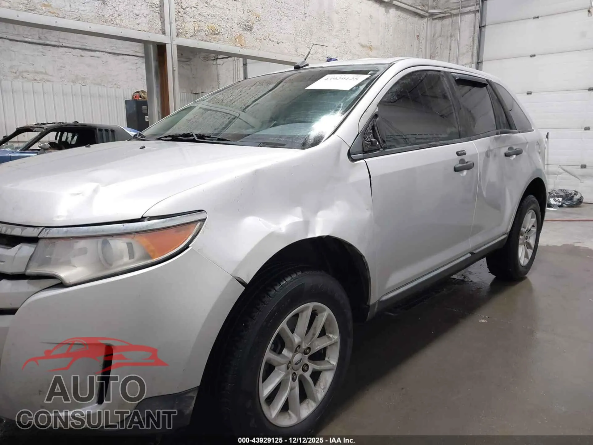 2014 FORD EDGE Damaged VIN 2FMDK3GC2EBA37839 – engine bay