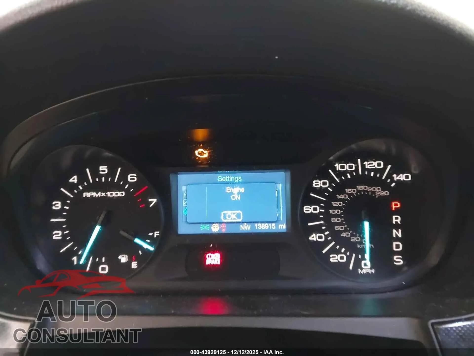 2014 FORD EDGE Damaged VIN 2FMDK3GC2EBA37839 – exterior detail