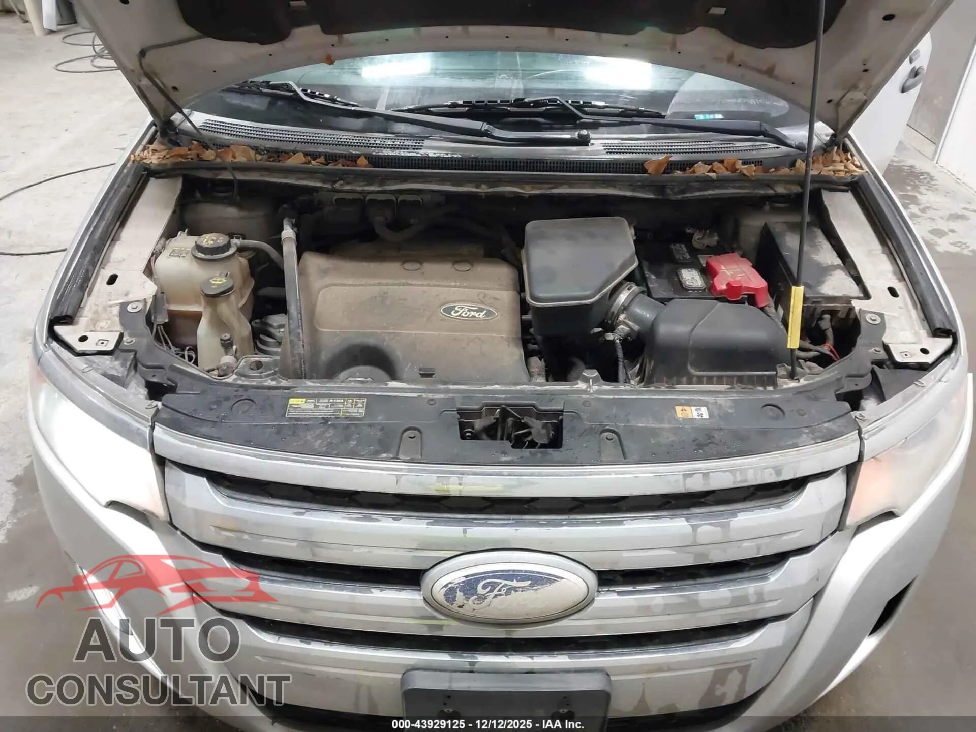 2014 FORD EDGE Damaged VIN 2FMDK3GC2EBA37839 – odometer reading