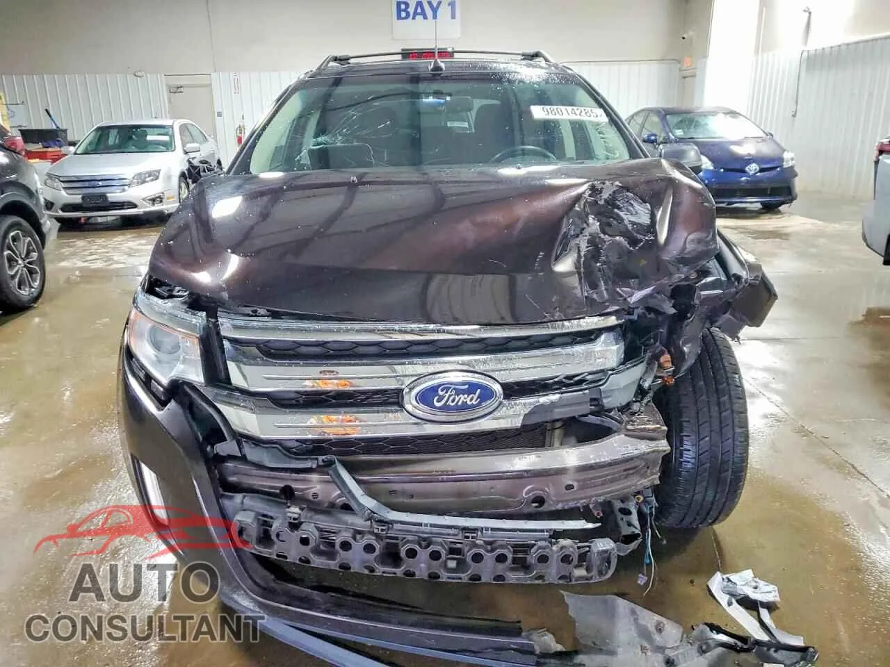 2014 FORD EDGE Damaged VIN 2FMDK3JC2EBA82188 – interior seats