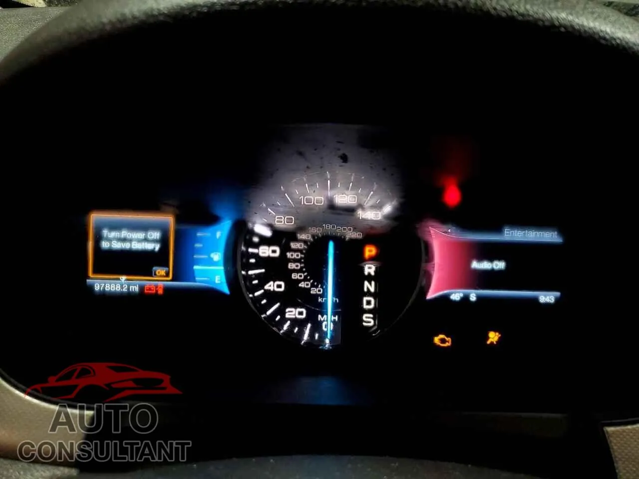 2014 FORD EDGE Damaged VIN 2FMDK3JC2EBA82188 – trunk area
