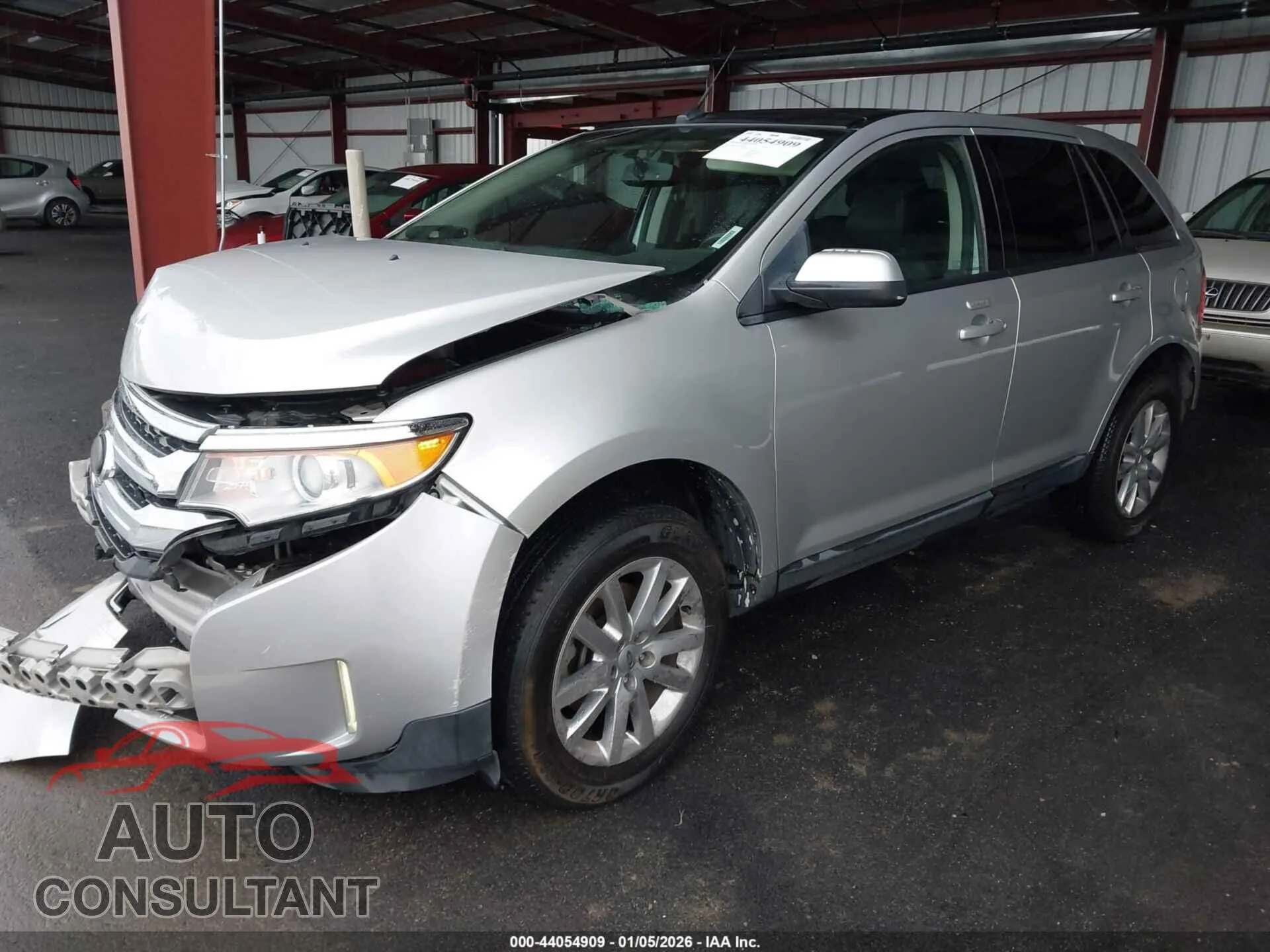 2013 FORD EDGE Damaged VIN 2FMDK3JC6DBC74485 – rear exterior