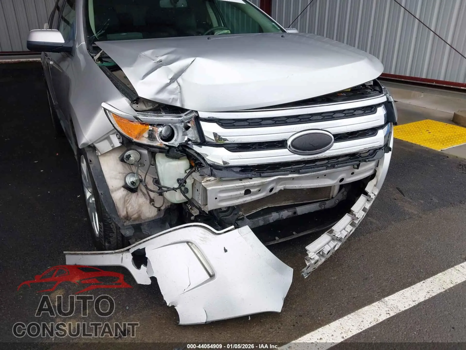 2013 FORD EDGE Damaged VIN 2FMDK3JC6DBC74485 – engine bay