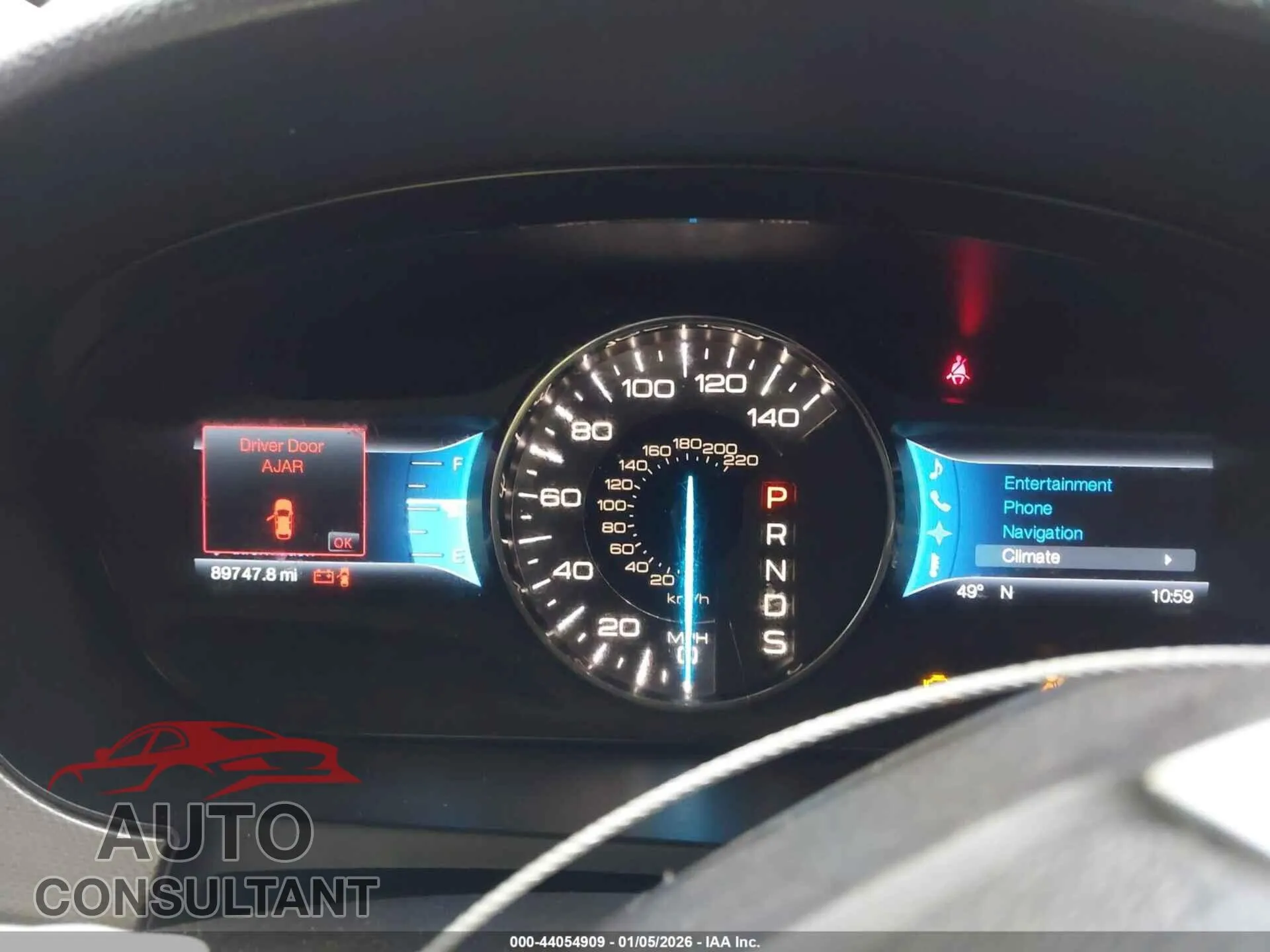 2013 FORD EDGE Damaged VIN 2FMDK3JC6DBC74485 – exterior detail