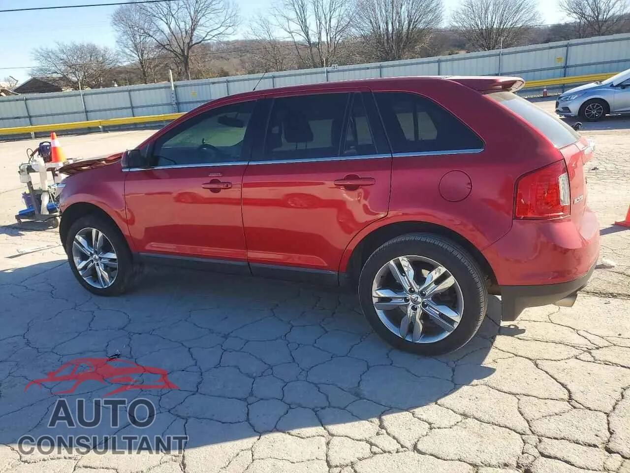 2011 FORD EDGE Damaged VIN 2FMDK3KC4BBB34446 – rear exterior