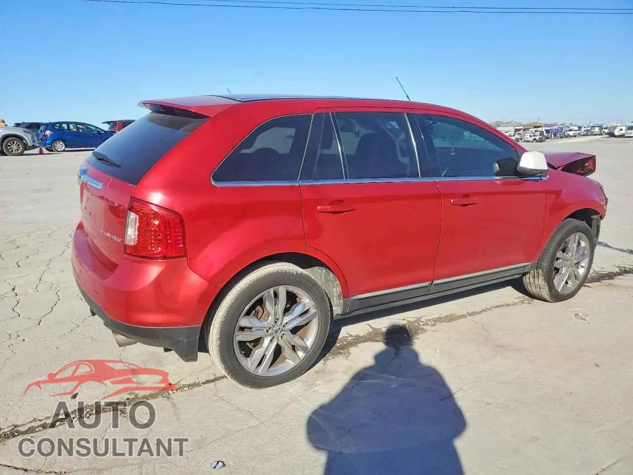 2011 FORD EDGE Damaged VIN 2FMDK3KC4BBB34446 – side profile