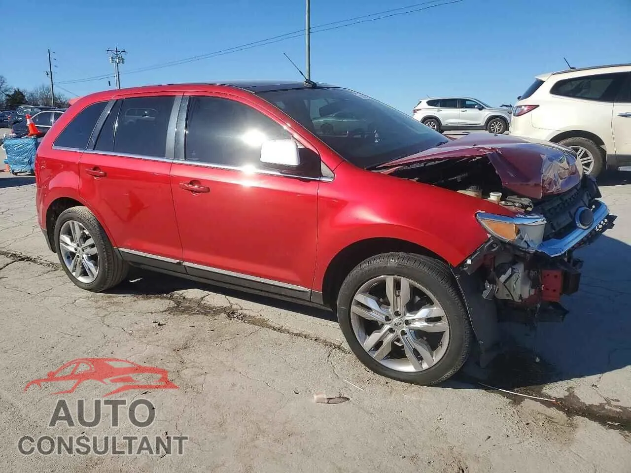 2011 FORD EDGE Damaged VIN 2FMDK3KC4BBB34446 – dashboard